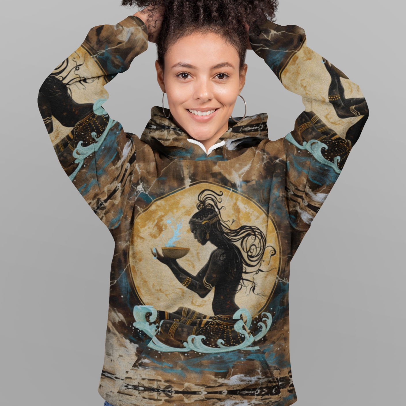Aquarius Squad Hoodie - "Art Pieces" Collection