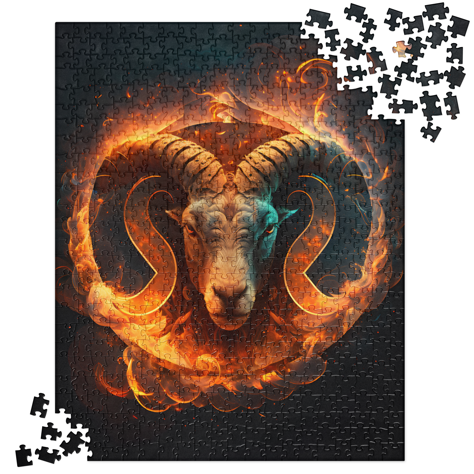 Aries Ram Jigsaw Puzzle