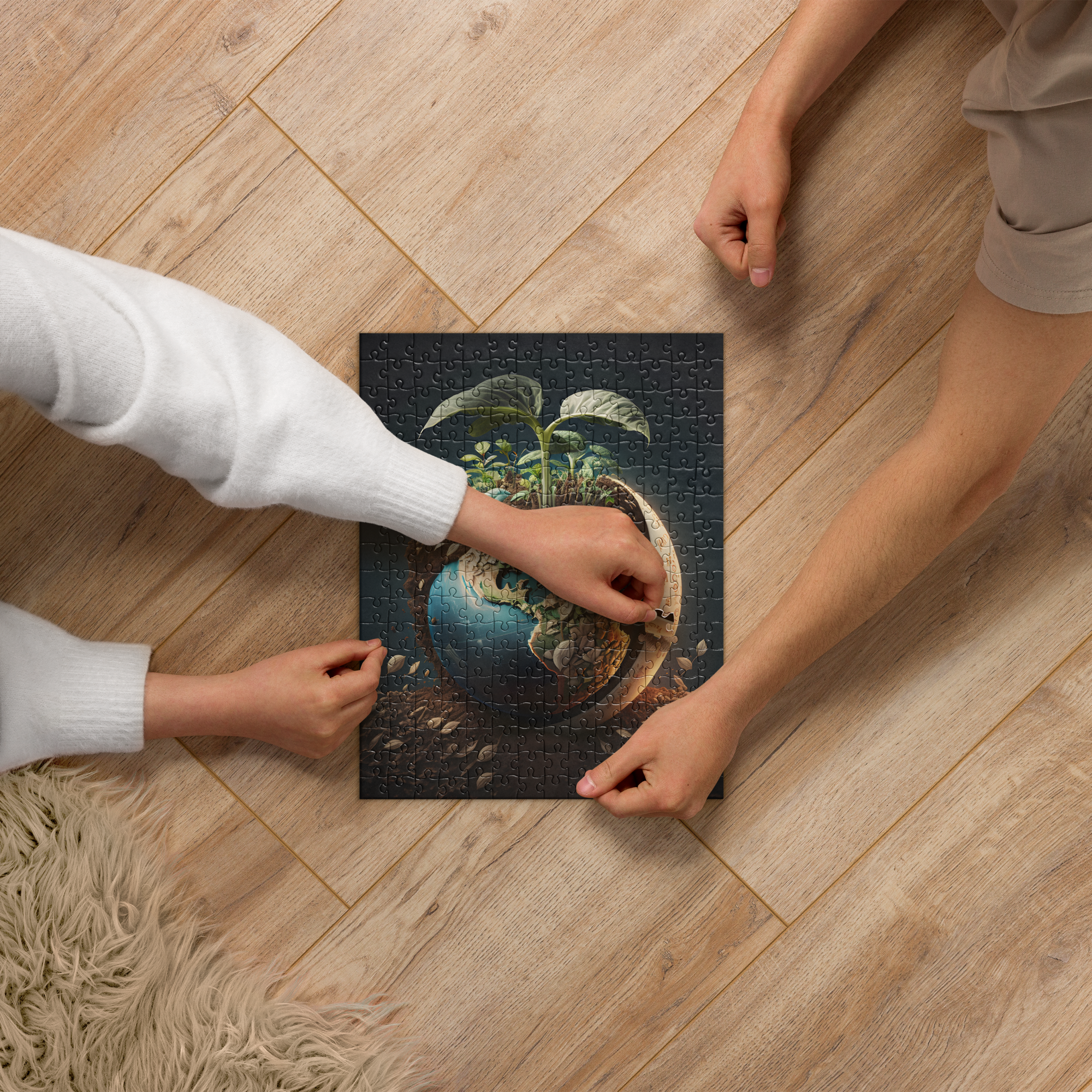 Earth Seed Jigsaw Puzzle
