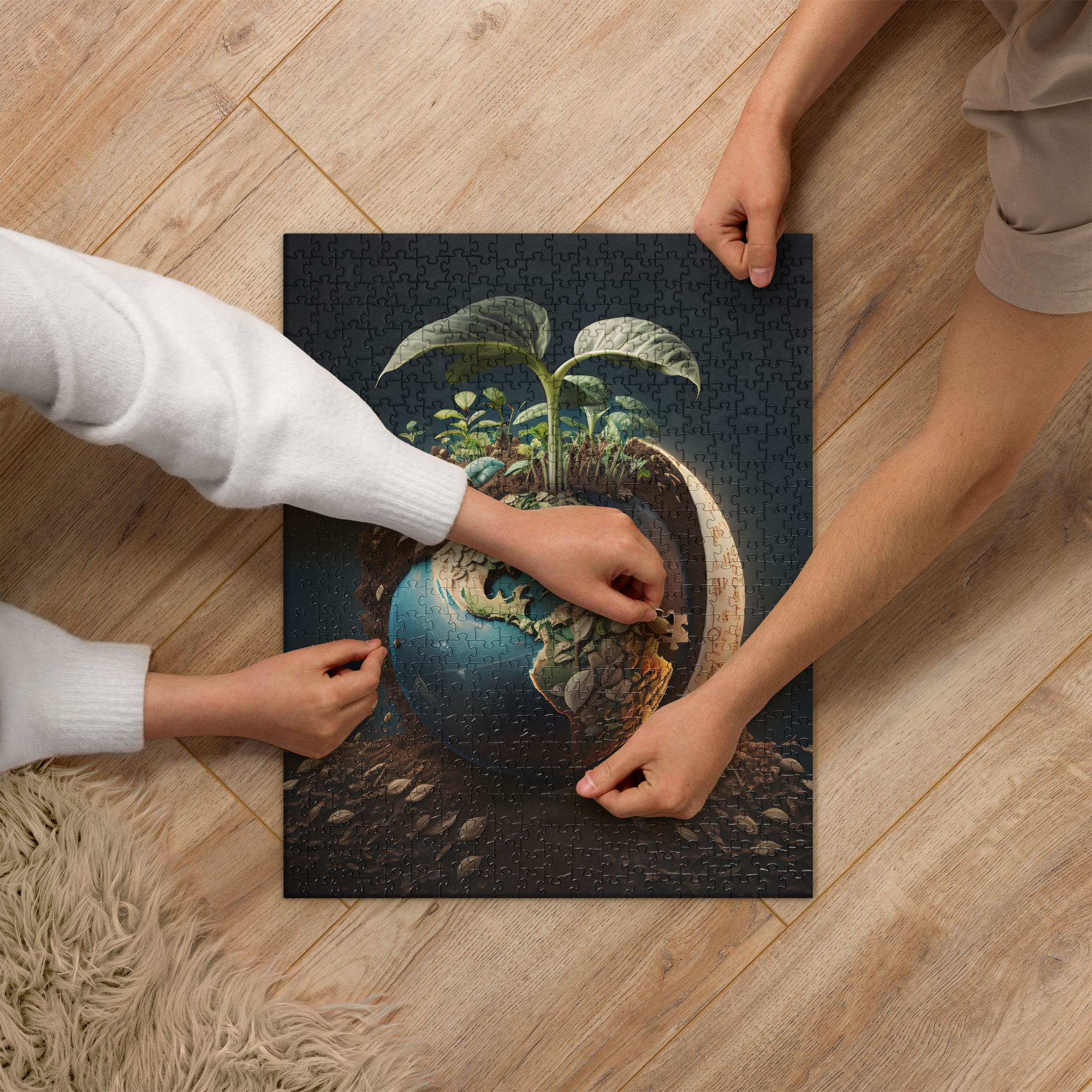 Earth Seed Jigsaw Puzzle