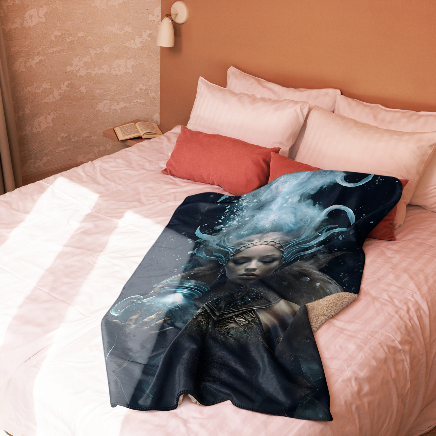 Aquarius Sherpa Blanket