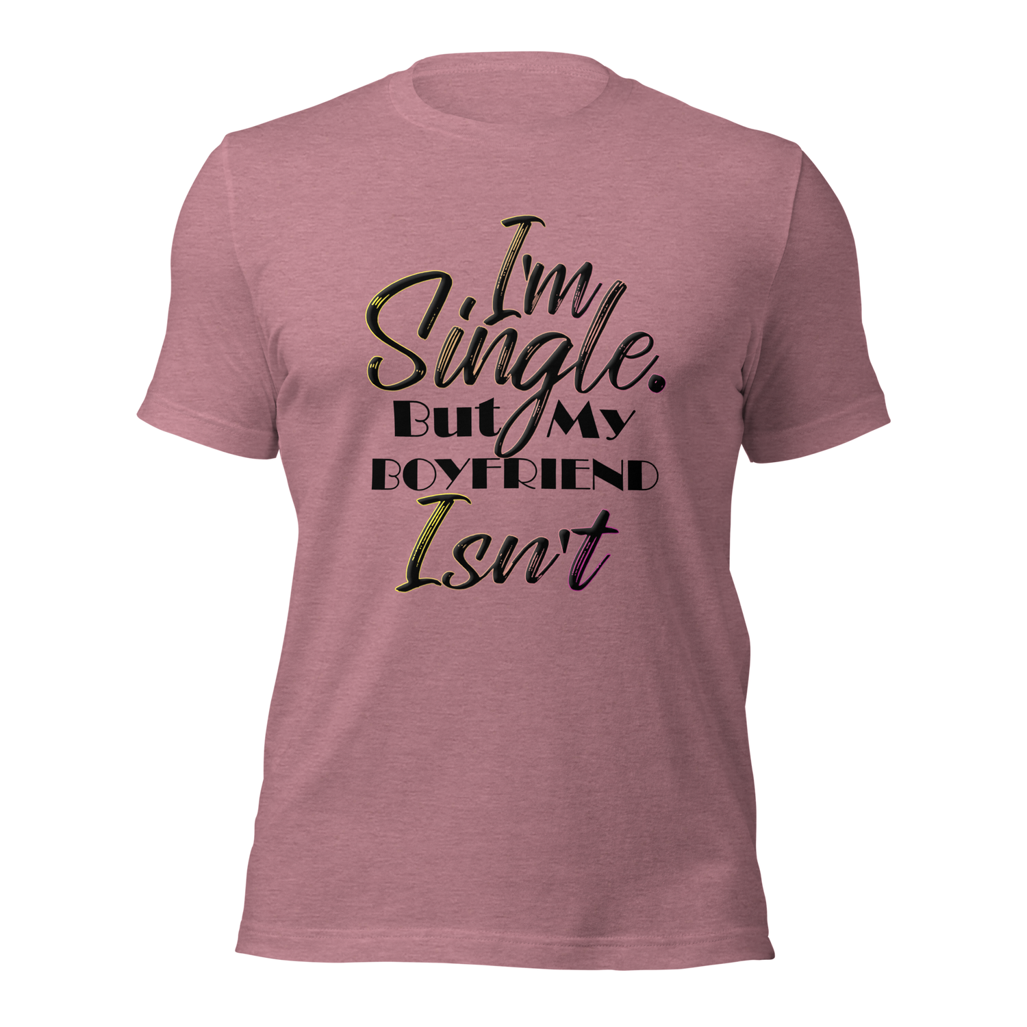 Pink T-Shirt With Text, "I&