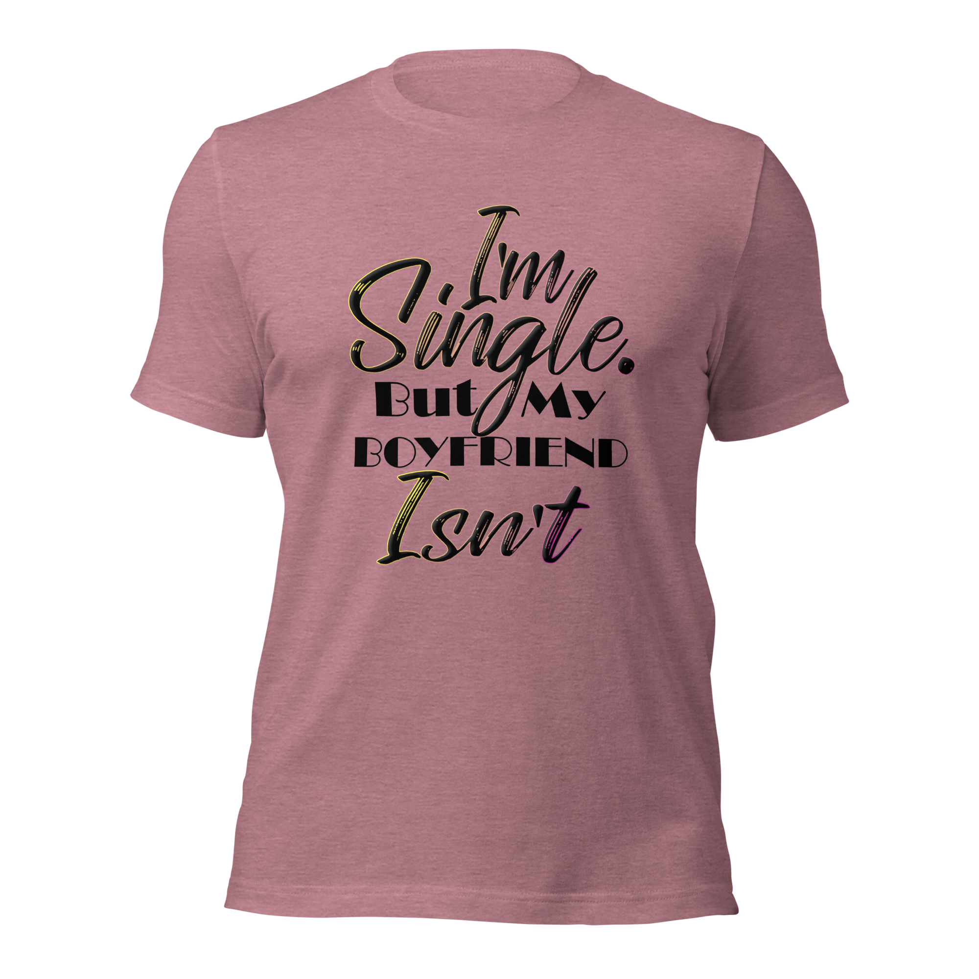 Pink T-Shirt With Text, "I&