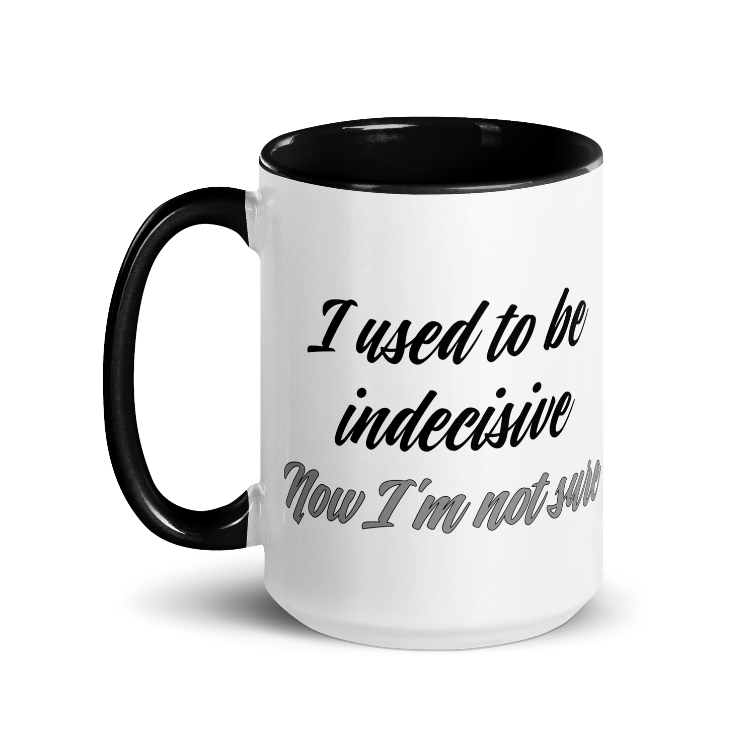 I Used to be Indecisive. Now I&