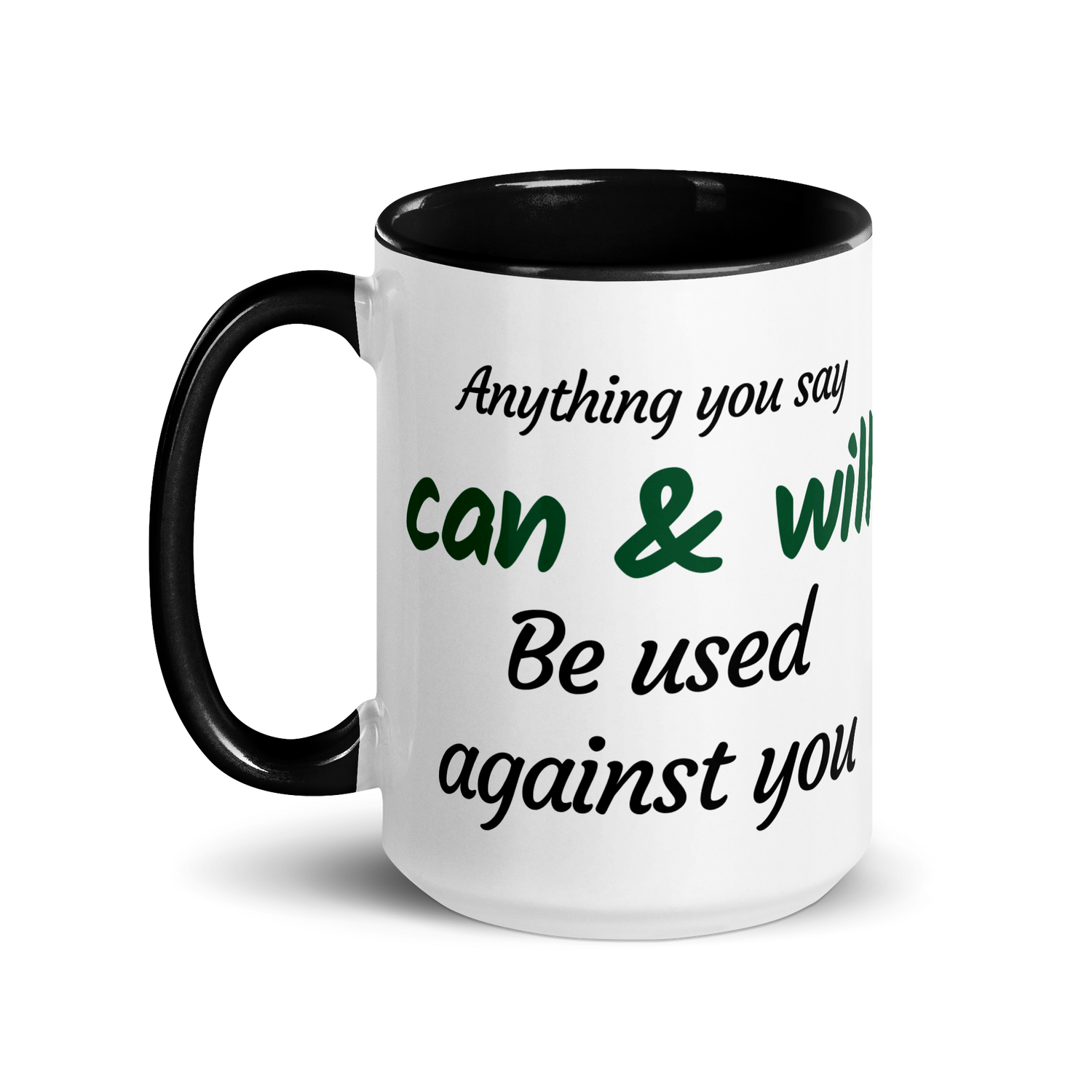 Anything You Say Can & Will Be Used Against You