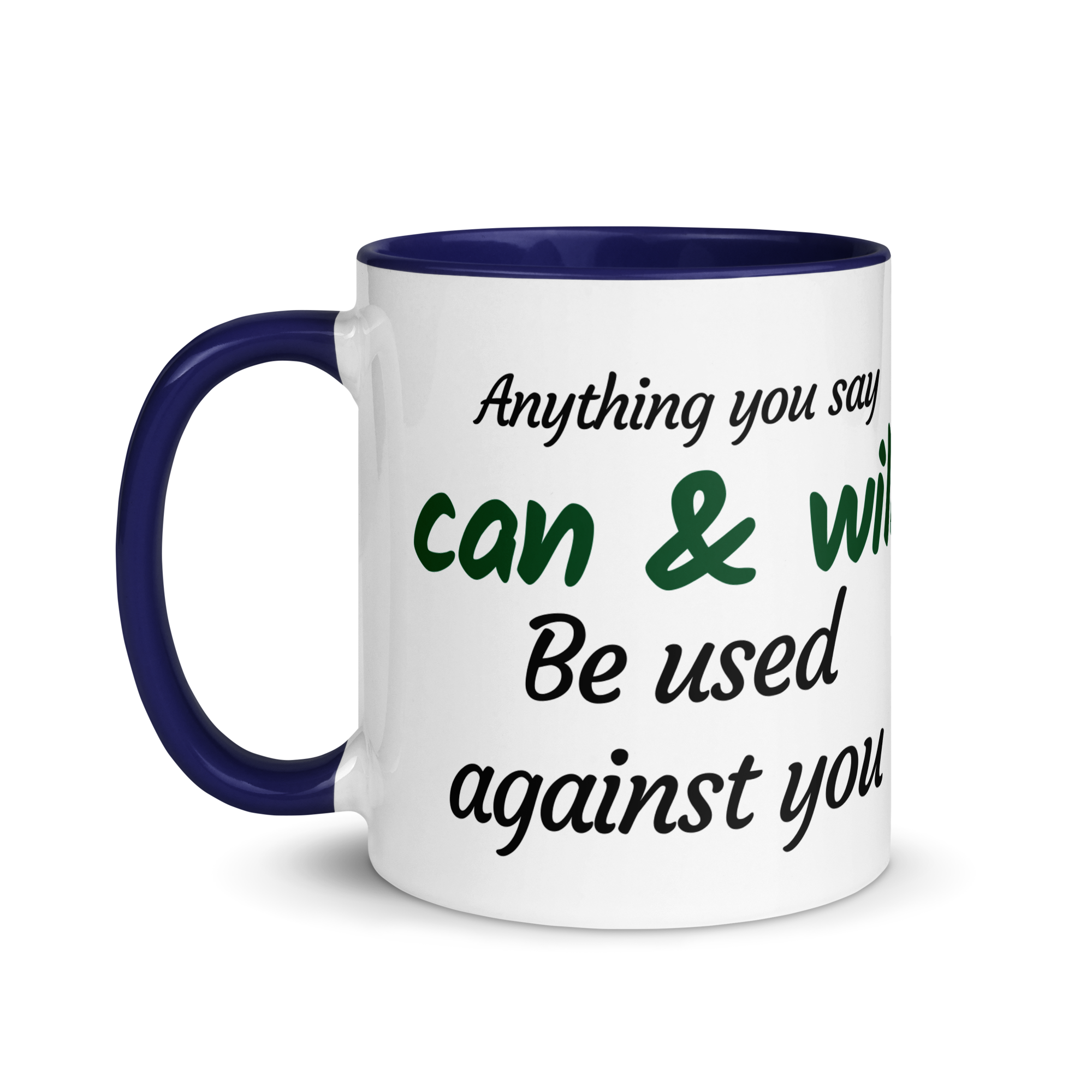 Anything You Say Can & Will Be Used Against You