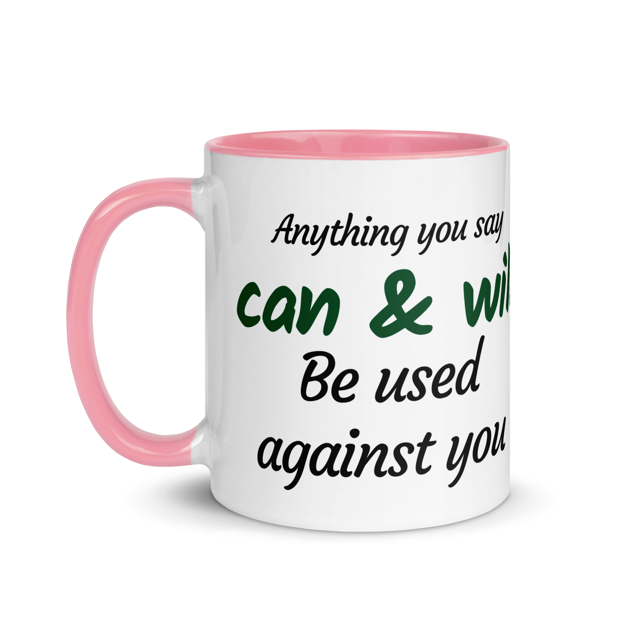 Anything You Say Can & Will Be Used Against You