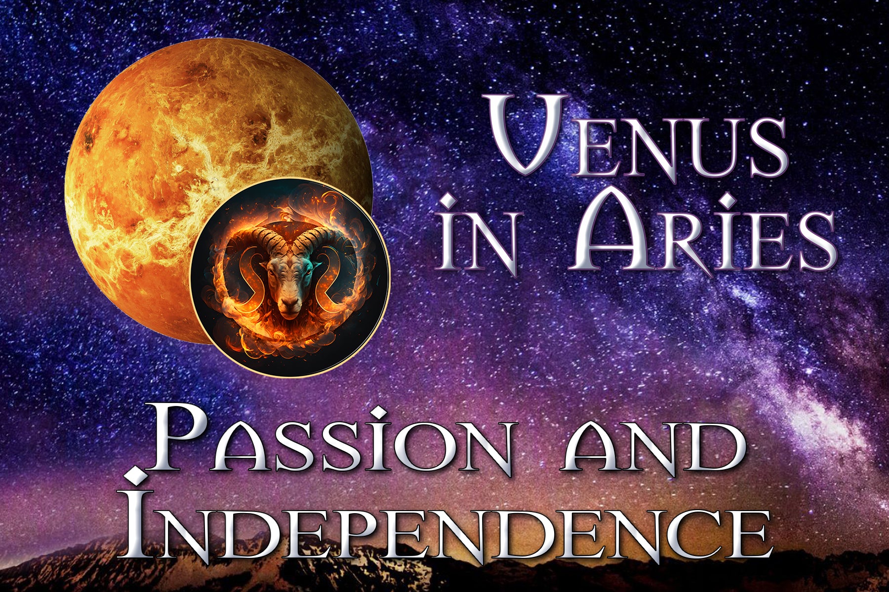 Venus in Aries: Passion and Independence