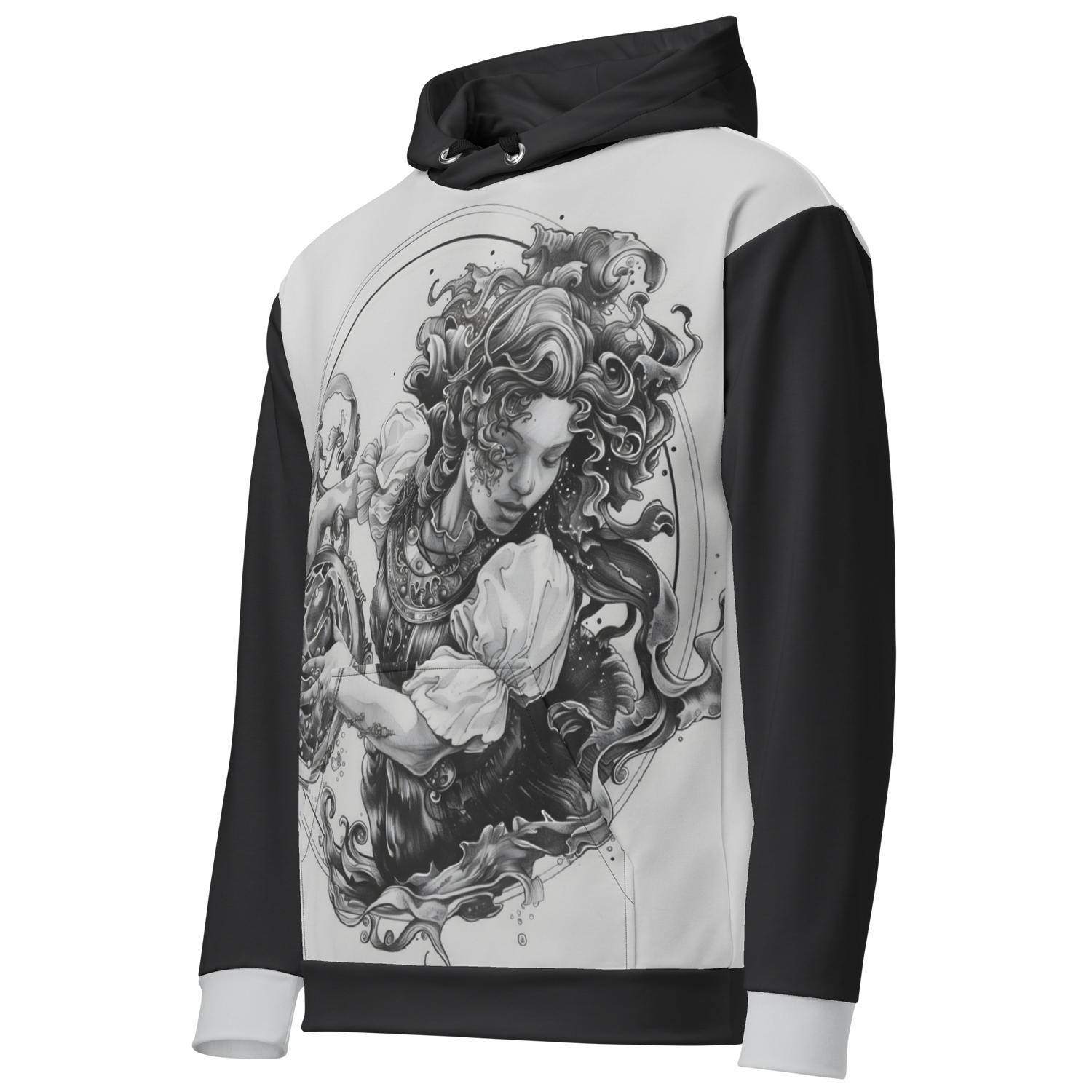 Aquarius Squad Hoodie - &quot;Art Pieces&quot; Collection