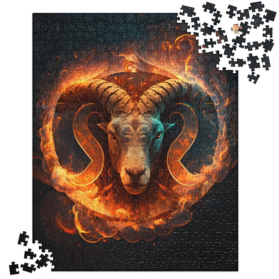 Aries Ram Jigsaw Puzzle