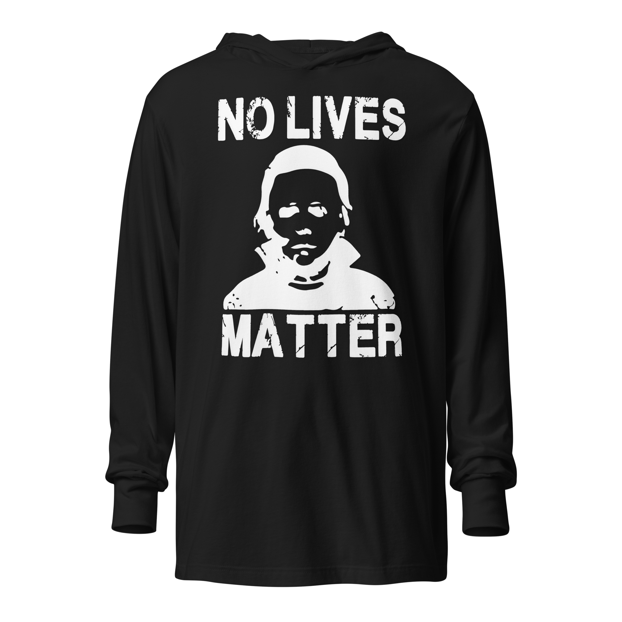 No Lives Matter Hoodie Tee - The Mask