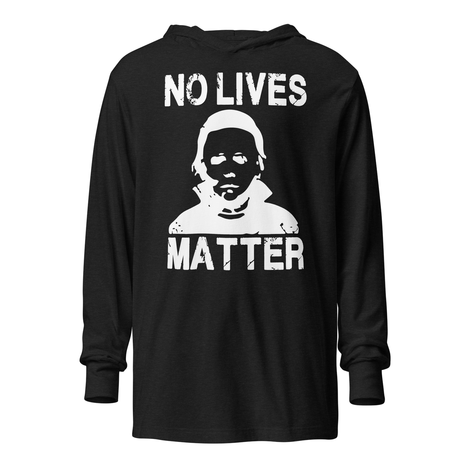 No Lives Matter Hoodie Tee - The Mask