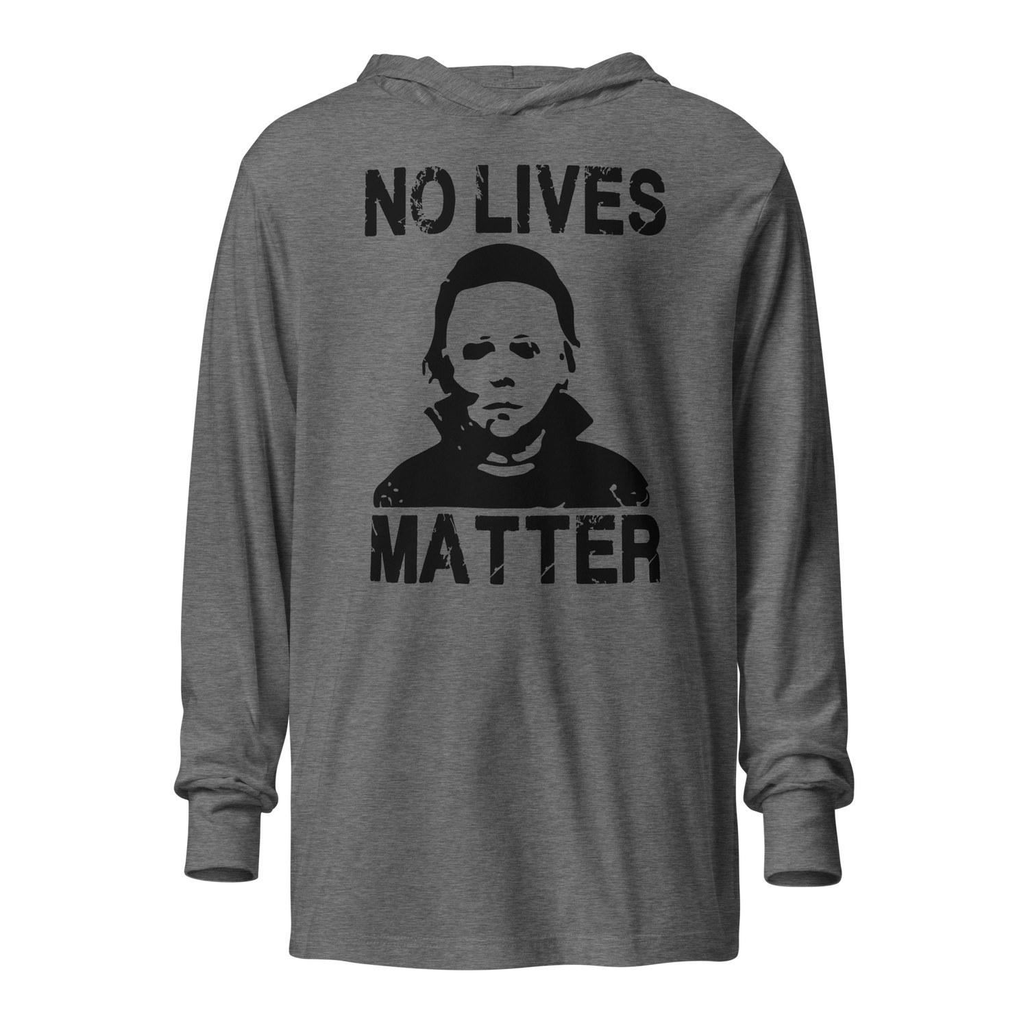 No Lives Matter Hoodie Tee - The Mask