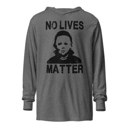 No Lives Matter Hoodie Tee - The Mask