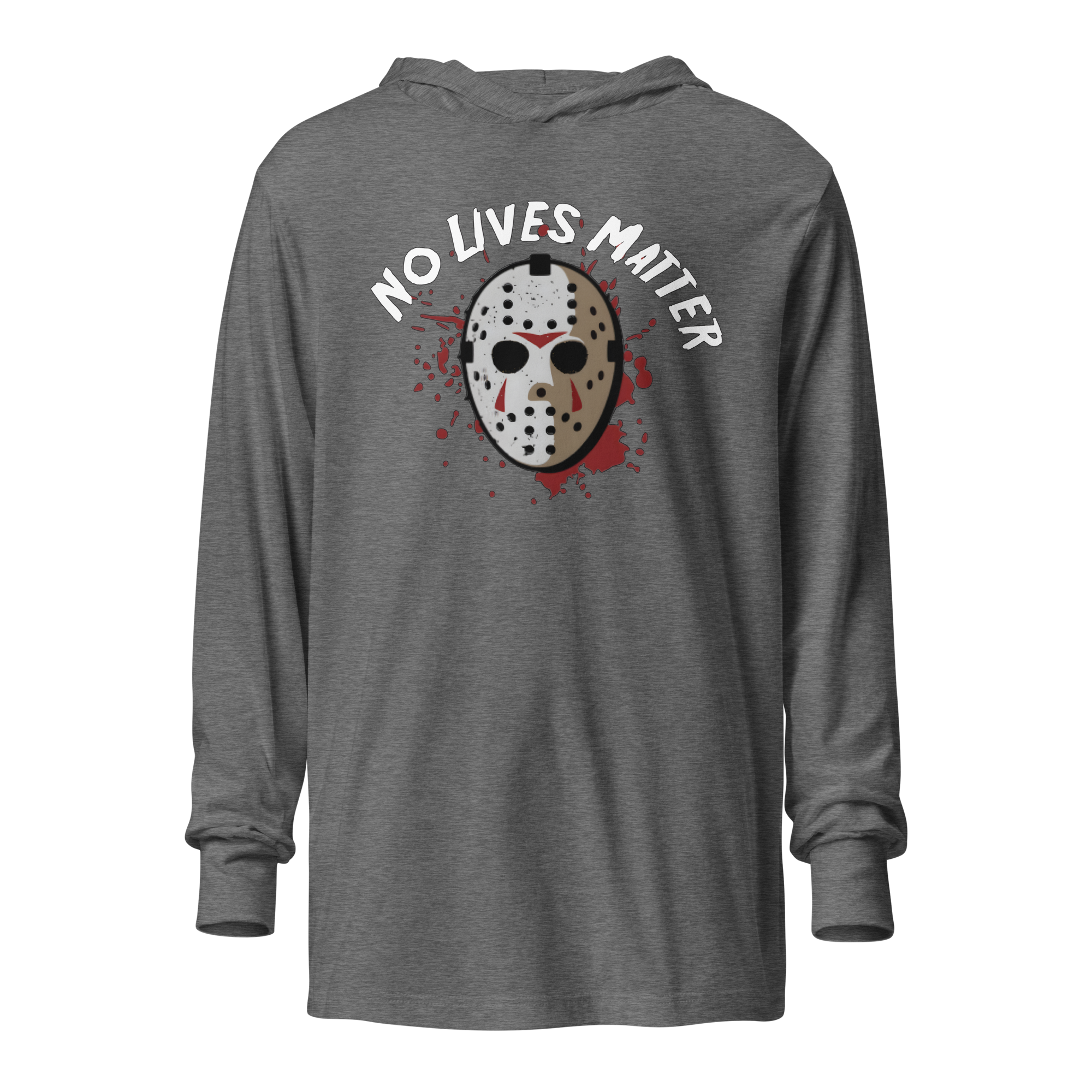 No Lives Matter Hoodie Tee - The Mask