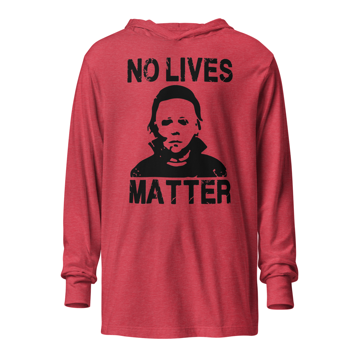 No Lives Matter Hoodie Tee - The Mask