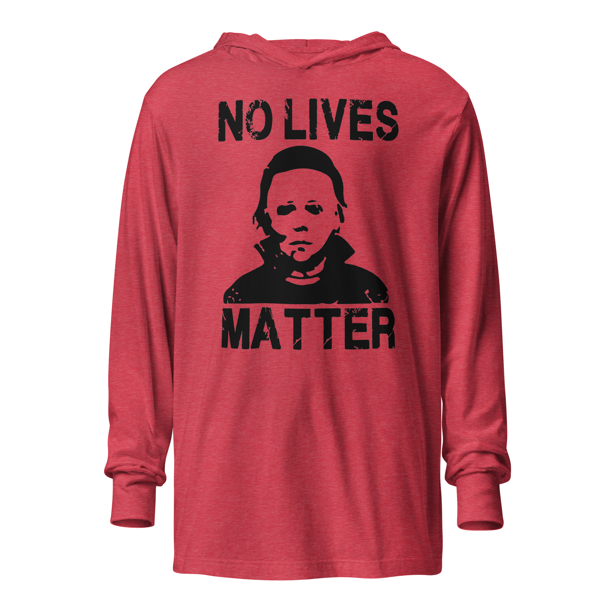 No Lives Matter Hoodie Tee - The Mask