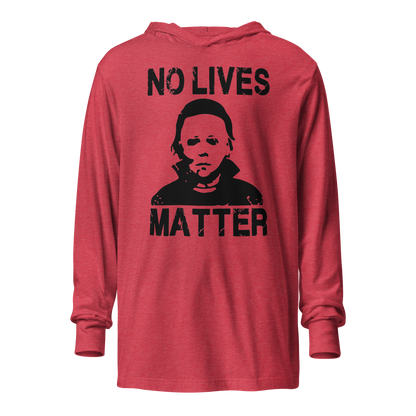 No Lives Matter Hoodie Tee - The Mask