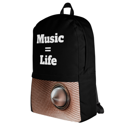 Music = Life Backpack