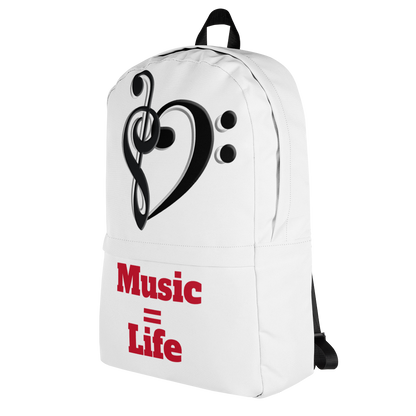 Music = Life Backpack