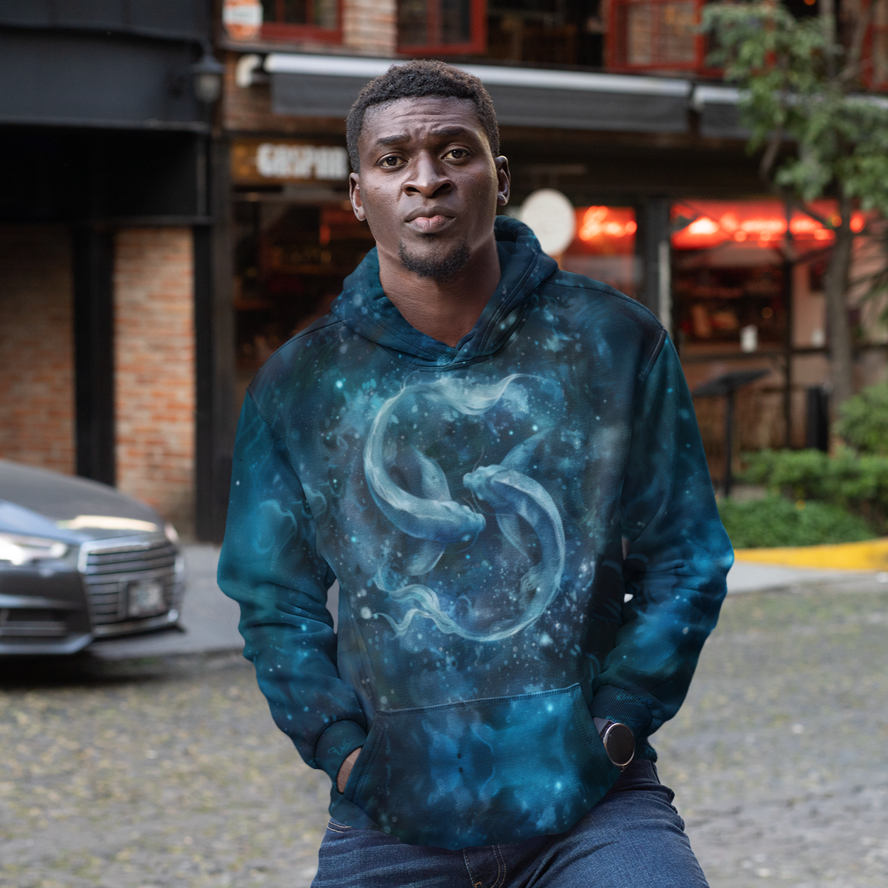 Pisces Squad Hoodie - &quot;Art Pieces&quot; Collection