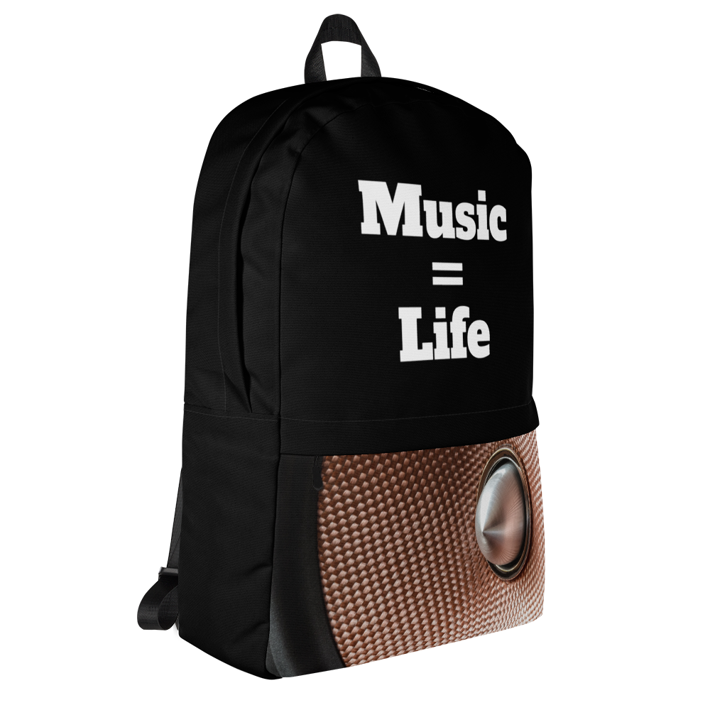 Music = Life Backpack