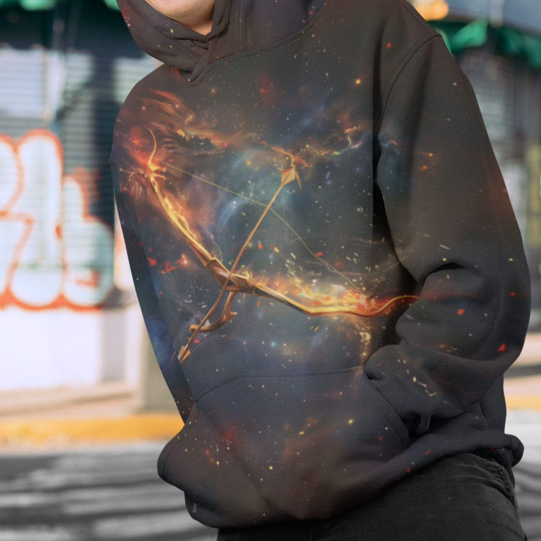 Sagittarius Squad Hoodie - &quot;Art Pieces&quot; Collection