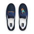 Top View of Galaxy Canvas Slip-On Shoes, Taurus