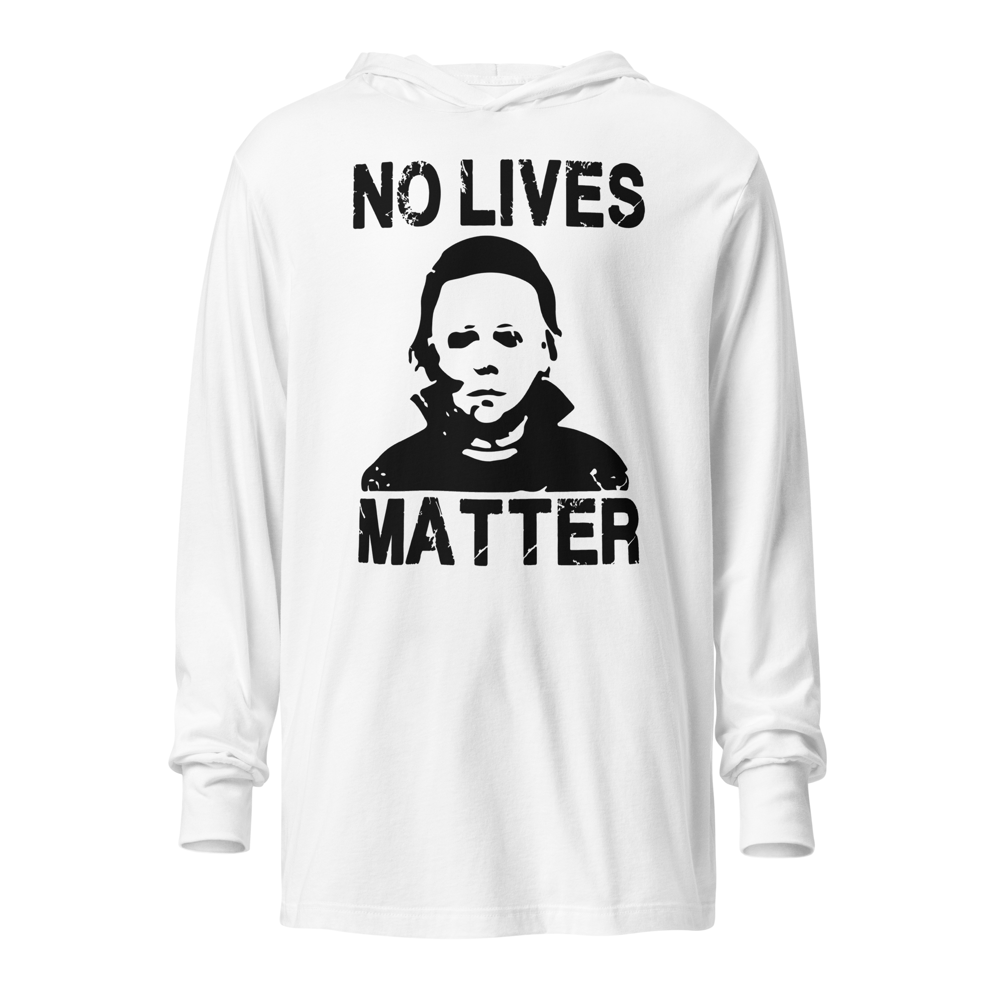 No Lives Matter Hoodie Tee - The Mask