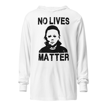 No Lives Matter Hoodie Tee - The Mask