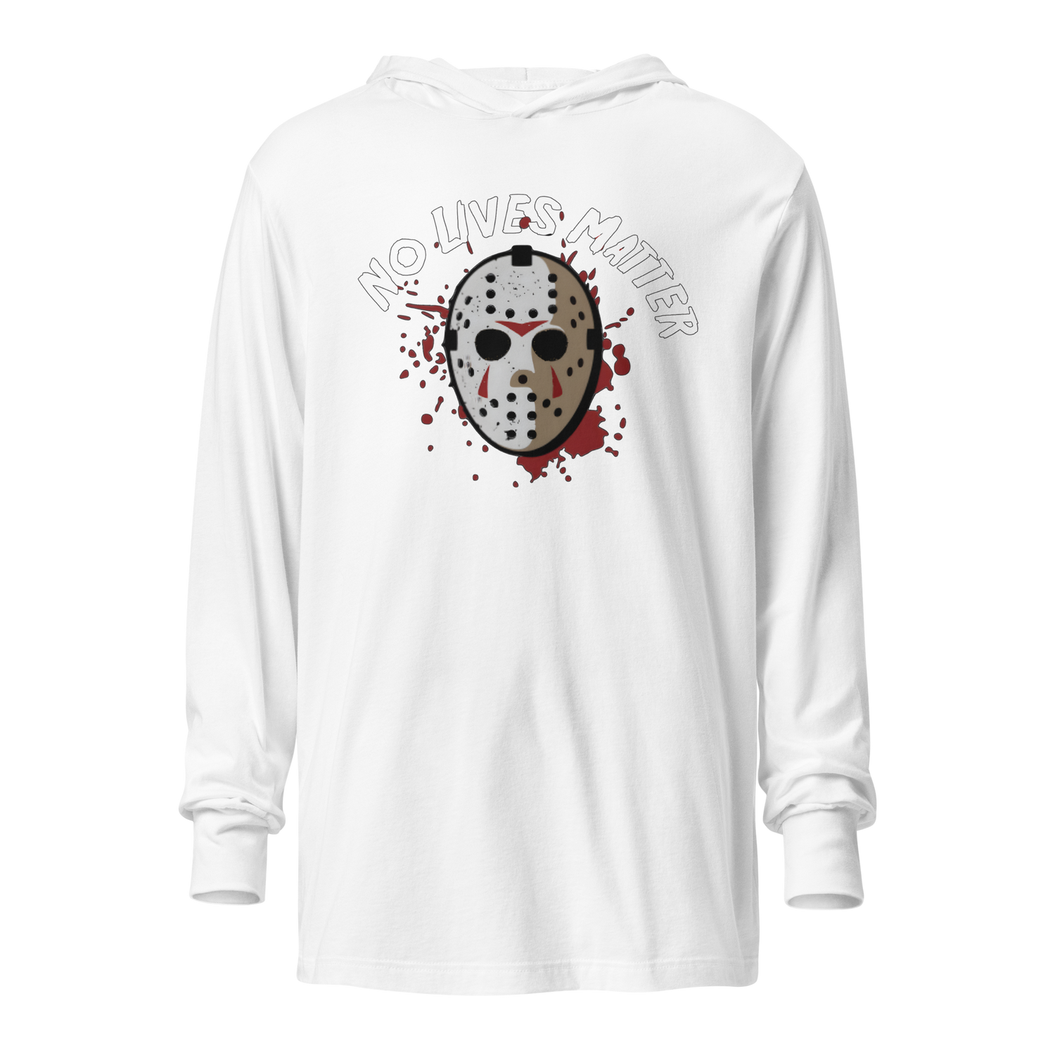 No Lives Matter Hoodie Tee - The Mask