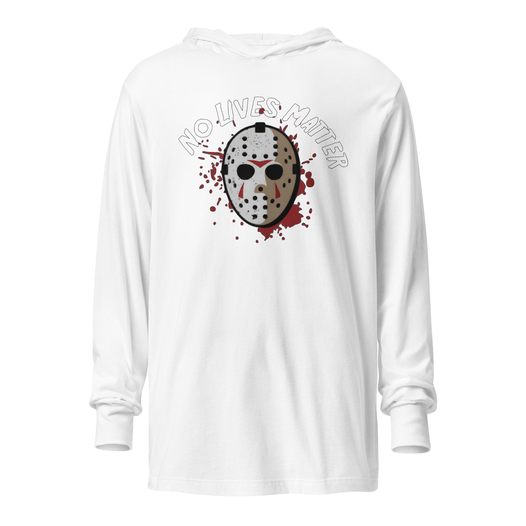 No Lives Matter Hoodie Tee - The Mask