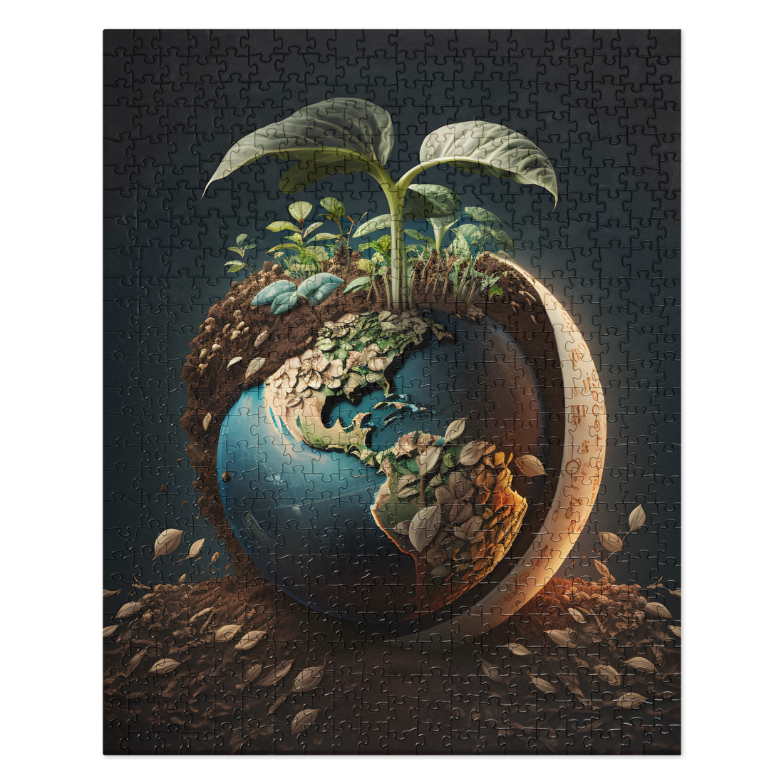 Earth Seed Jigsaw Puzzle