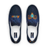 Top View of Galaxy Canvas Slip-On Shoes, Aries