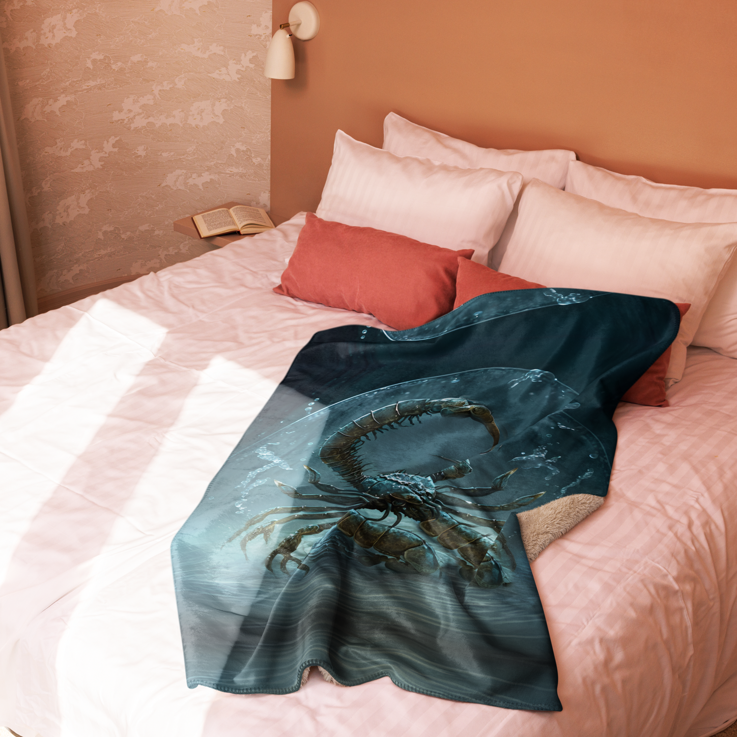 Scorpio Sherpa Blanket