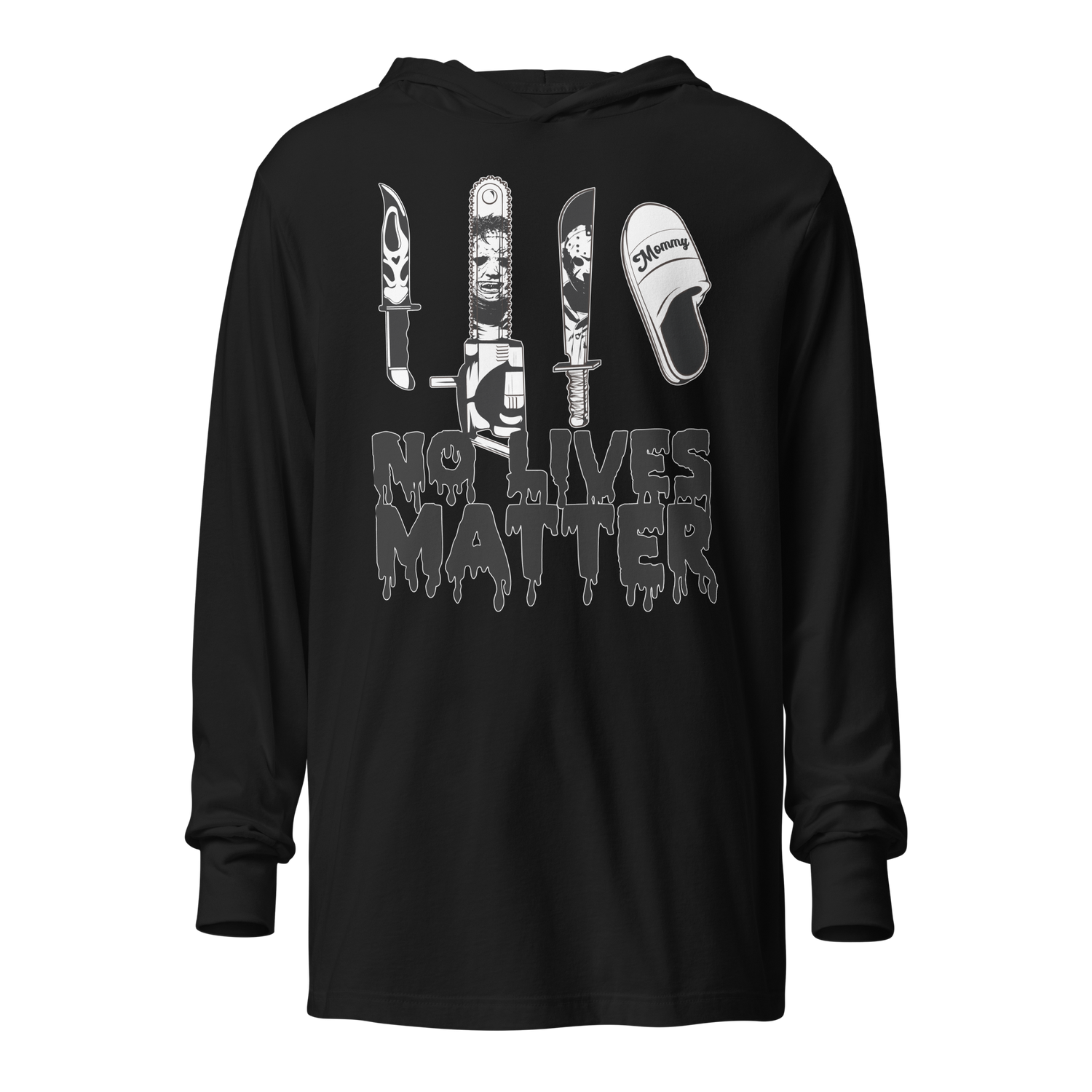 No Lives Matter - Weapon of Choice Hoodie Tee