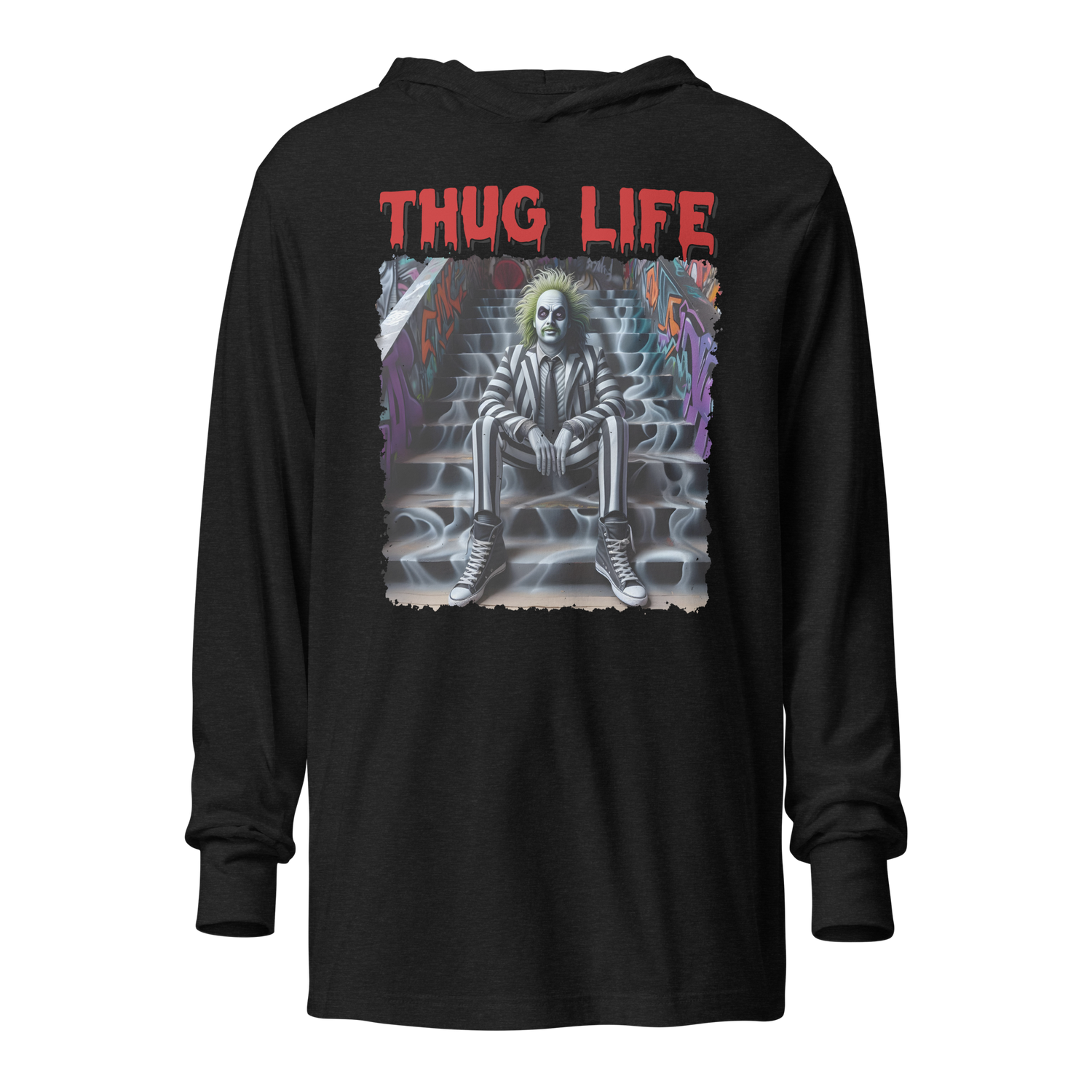 Thug Life Beetlejuice Hoodie Tee