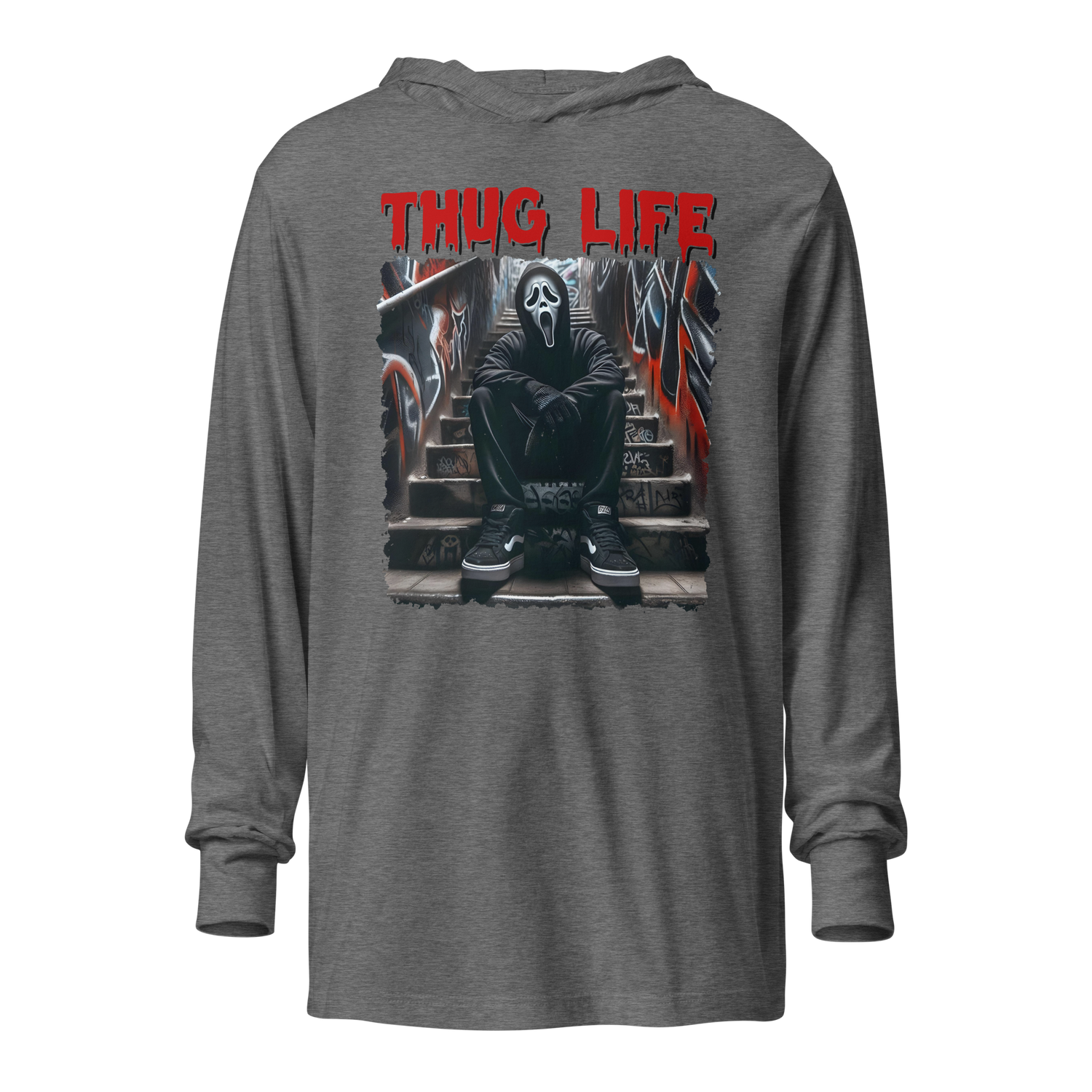 Thug Life_Scream Hoodie Tee