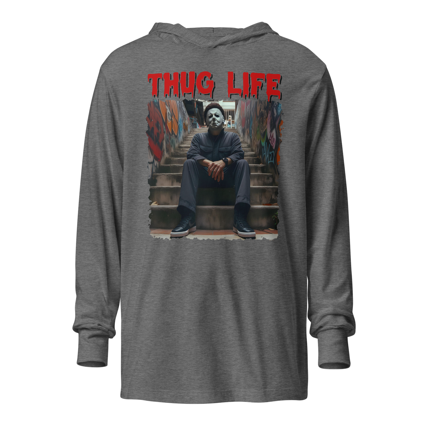 Thug Life Michael Myers Hoodie Tee