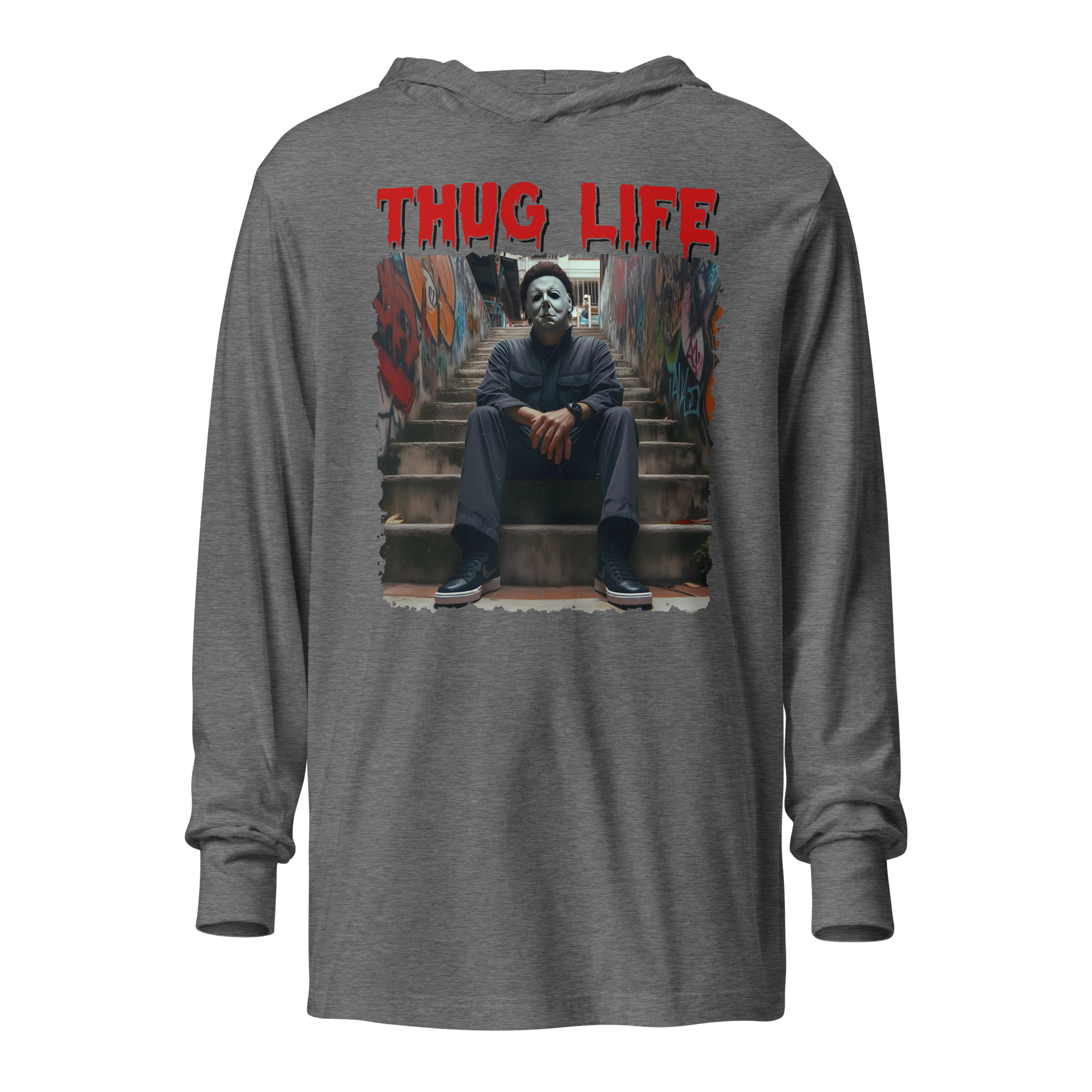 Thug Life Michael Myers Hoodie Tee