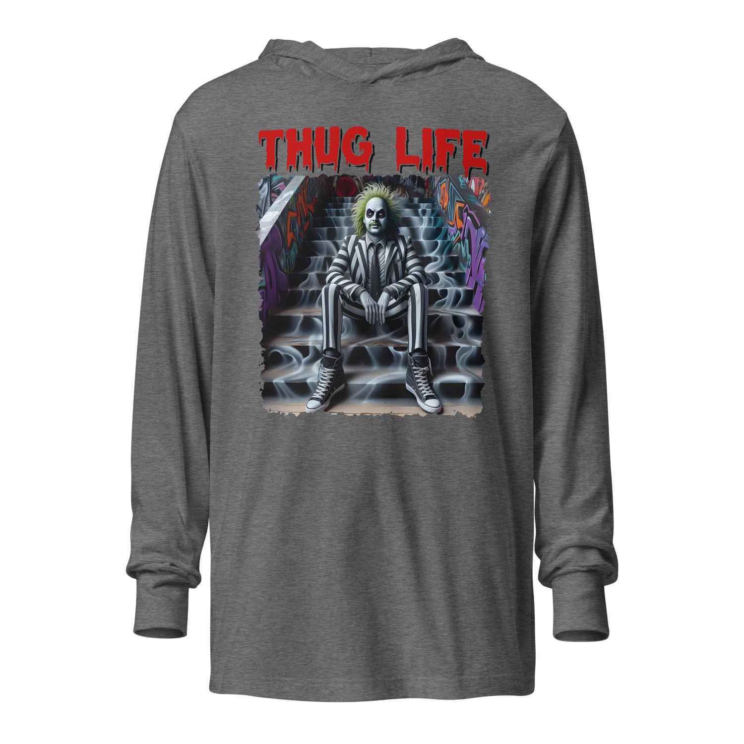 Thug Life Beetlejuice Hoodie Tee