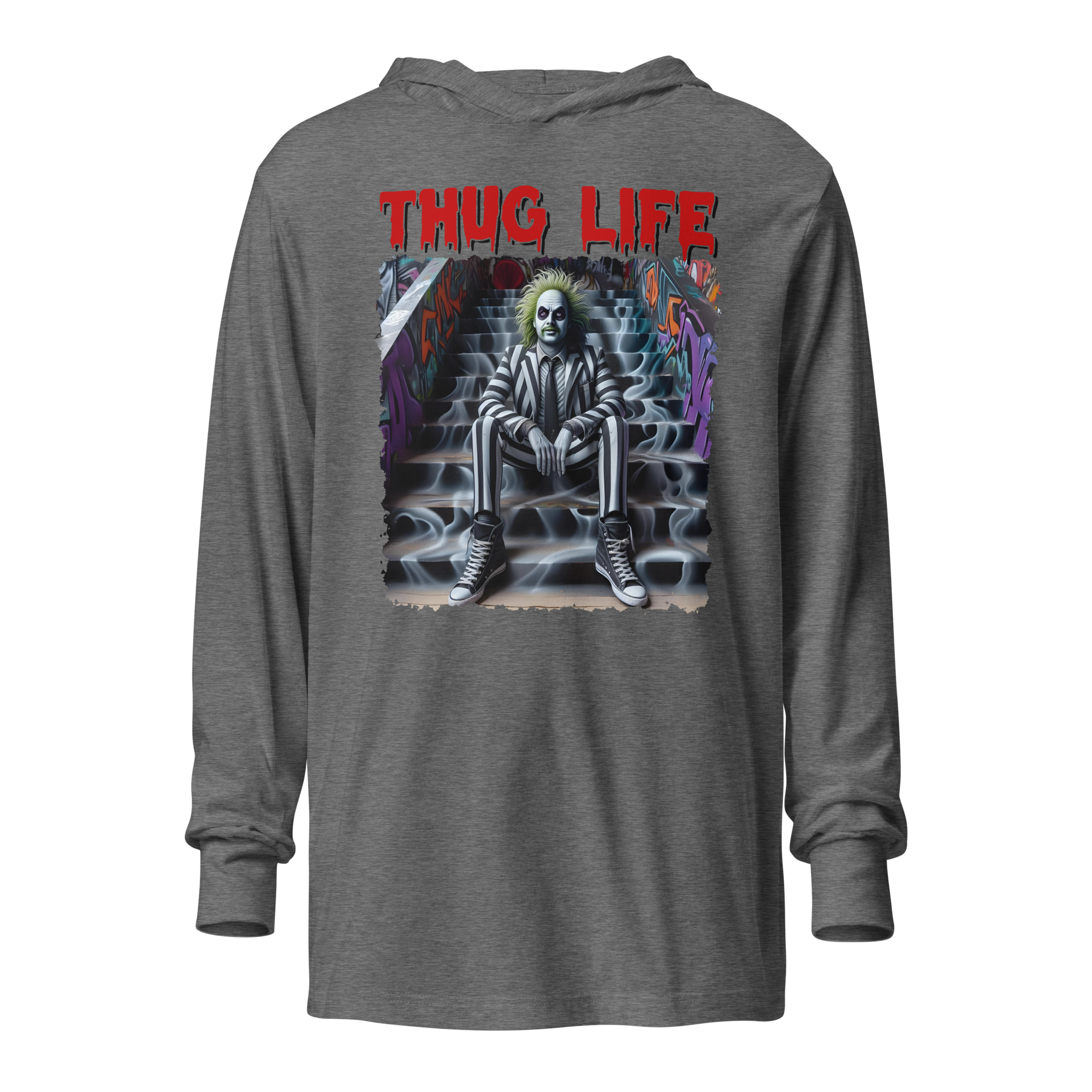 Thug Life Beetlejuice Hoodie Tee