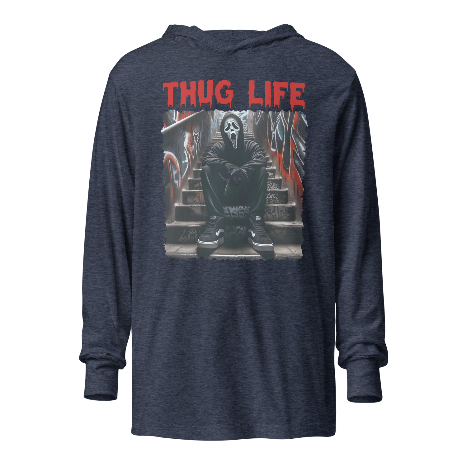 Thug Life_Scream Hoodie Tee