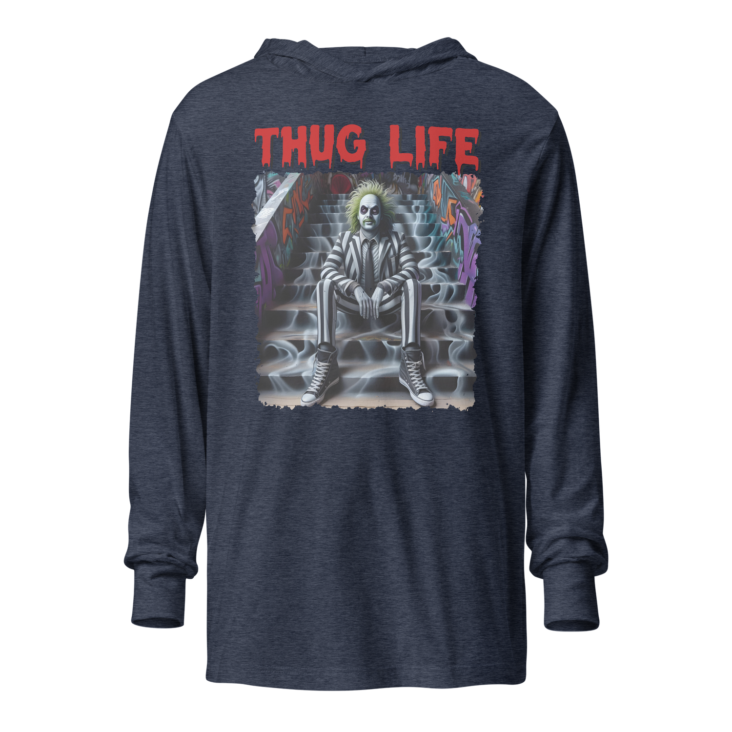 Thug Life Beetlejuice Hoodie Tee