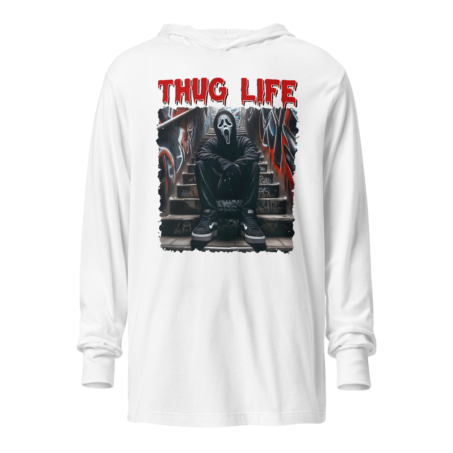 Thug Life_Scream Hoodie Tee