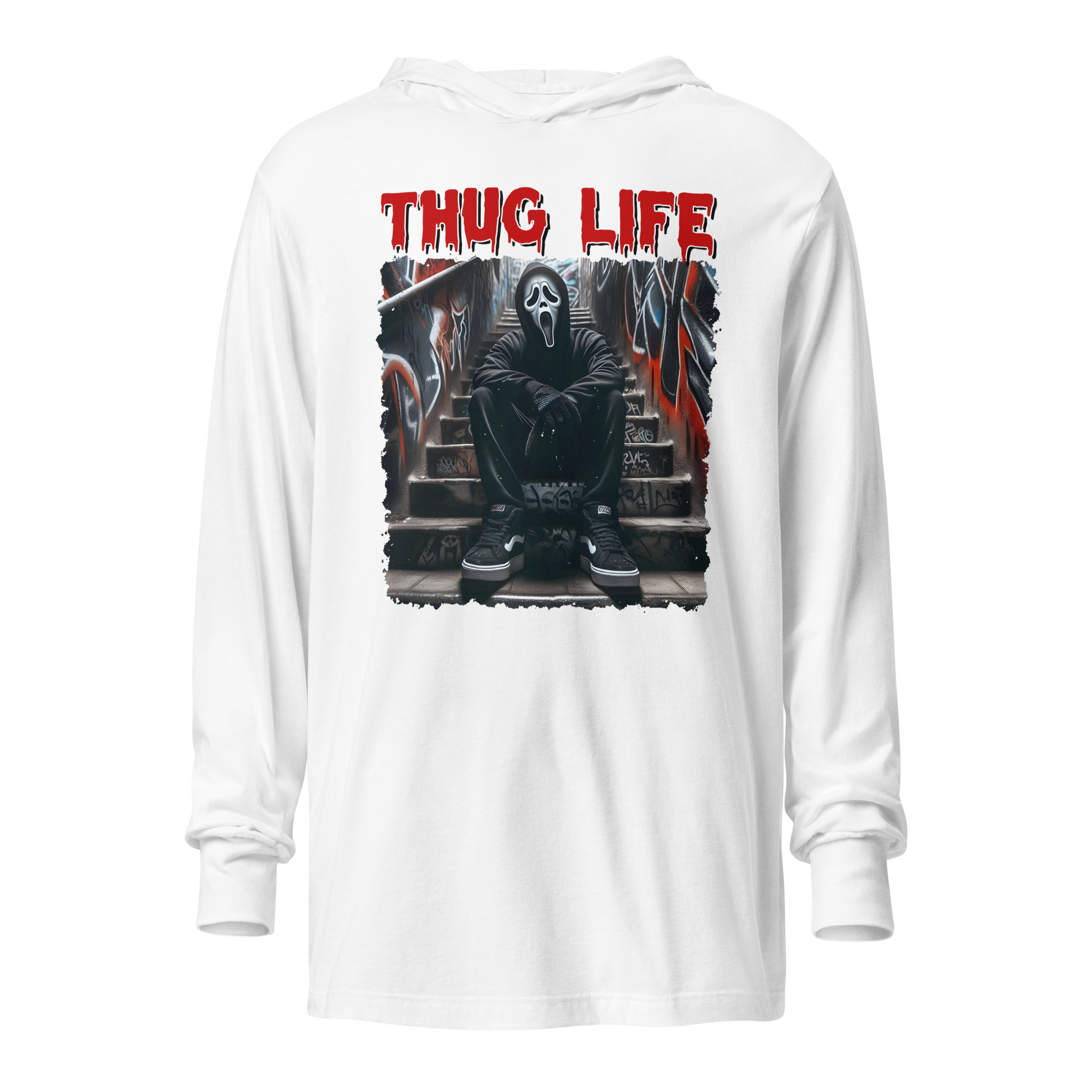 Thug Life_Scream Hoodie Tee