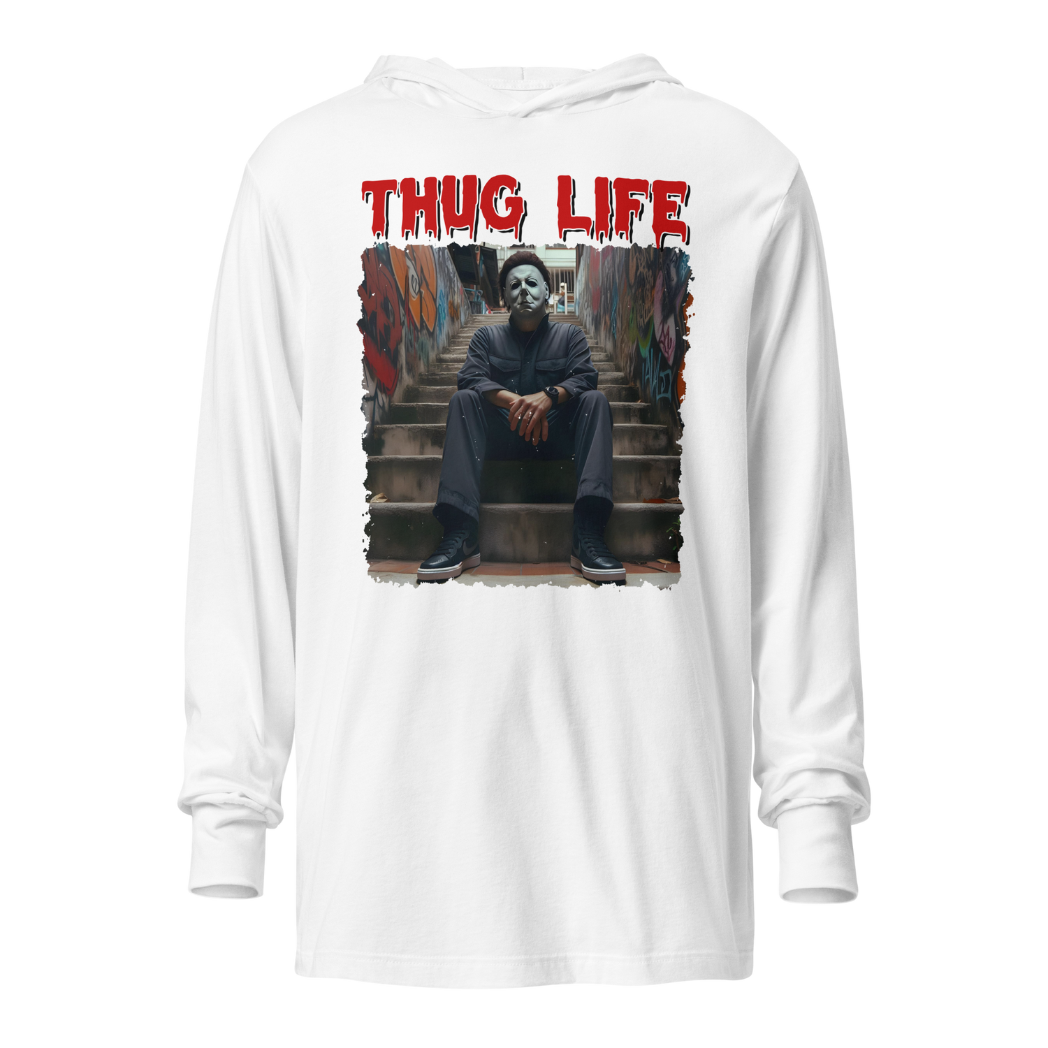 Thug Life Michael Myers Hoodie Tee