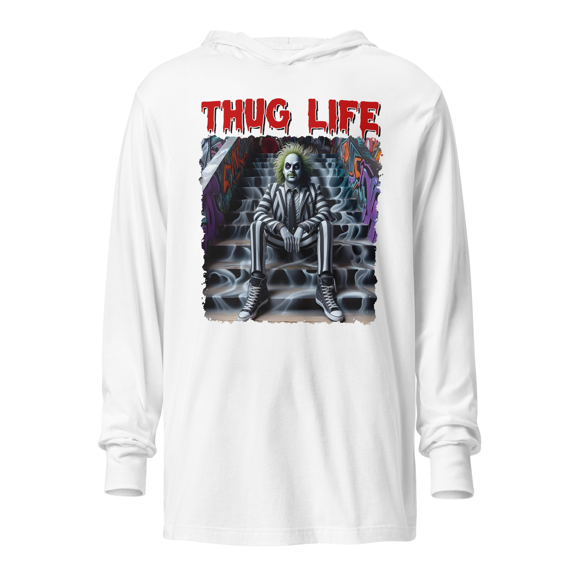 Thug Life Beetlejuice Hoodie Tee