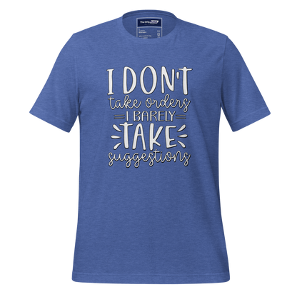 A Crew Neck T-Shirt with Text - &quot;I Don&