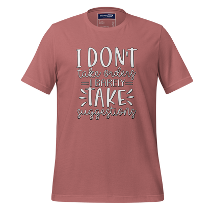 A Crew Neck T-Shirt with Text - &quot;I Don&